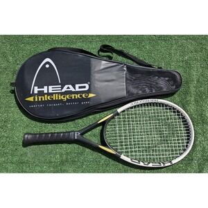 Head Intelligence i.S2 Oversize Tennis Racquet 4 3/8" Grip W/ Cover